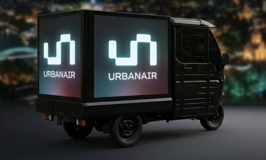 Urban Air mobile LED advertising vehicle